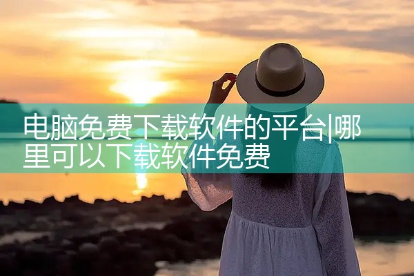 电脑免费下载软件的平台